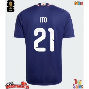 Japan Hiroki Ito #21 Replica Home Stadium Shirt World Cup 2026 Short Sleeve